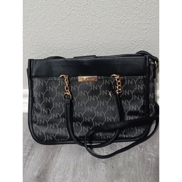 Jones New York Handbags - JONES NEW YORK Black Satchel